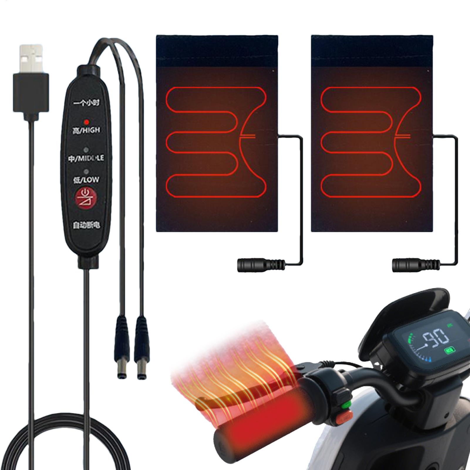 Handlebar Grip Heated - Impugnature riscaldate per moto da 5