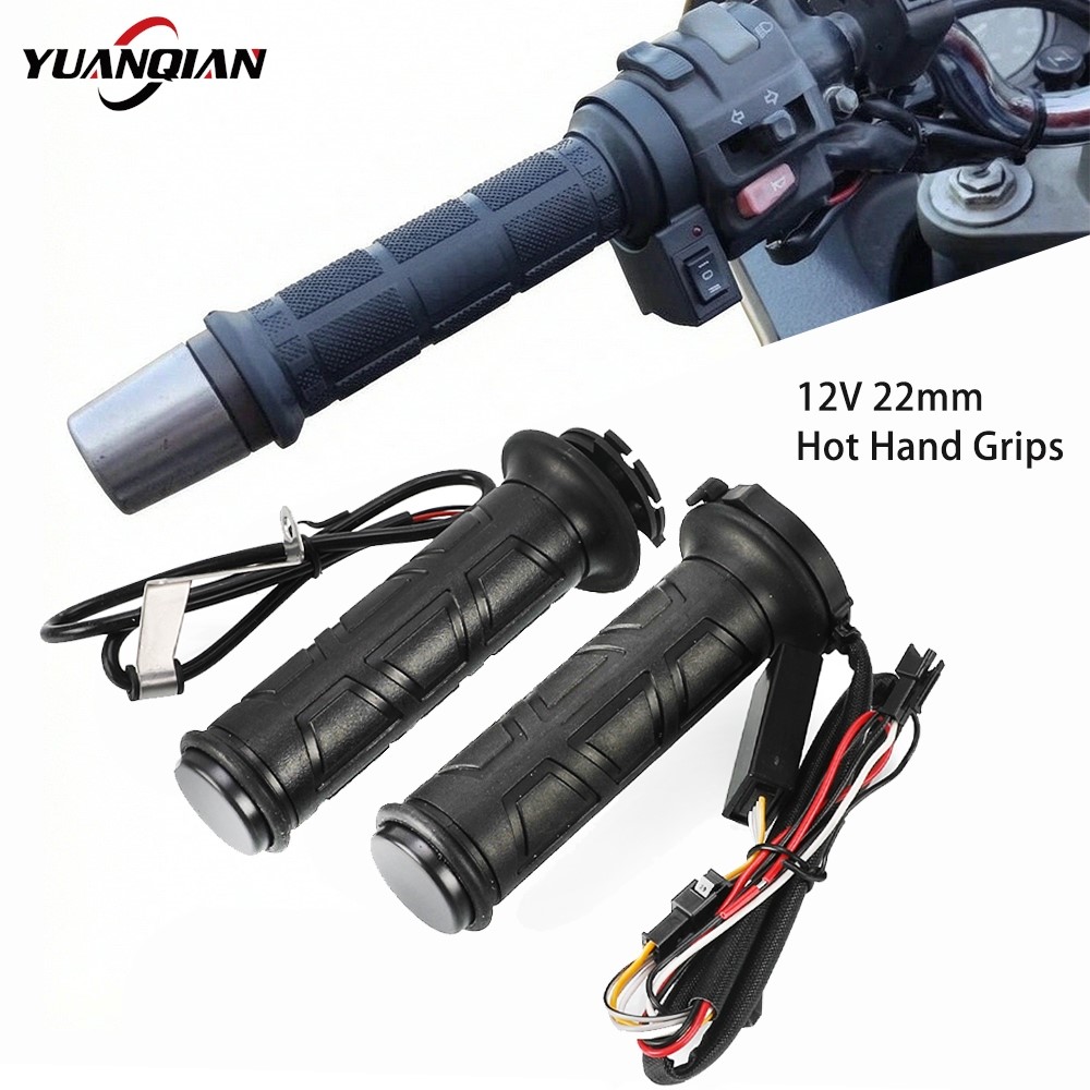 Handlebar Grip Heated - Manopole Riscaldate 12V 22mm per Loncin