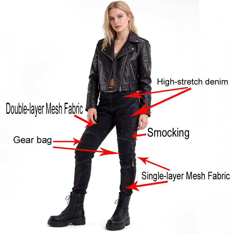 Pantaloni Estivi da Moto per D - Motorcycle Gear For Woman recensione e prezzo