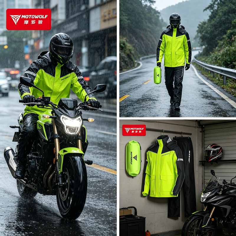 MOTOWOLF Accessori Impermeabil - Motorcycle Gear Mens recensione e prezzo